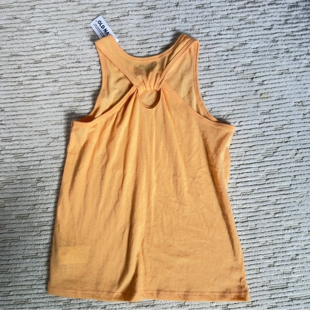 NWT Old Navy Kids Fitted Graphic Tank Top for Girls Large 10-12